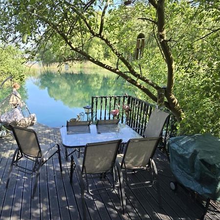 Luxury Lakeside Caravan With Hottub And Private Fishing Peg, Tattershall Lakes Kültér fotó