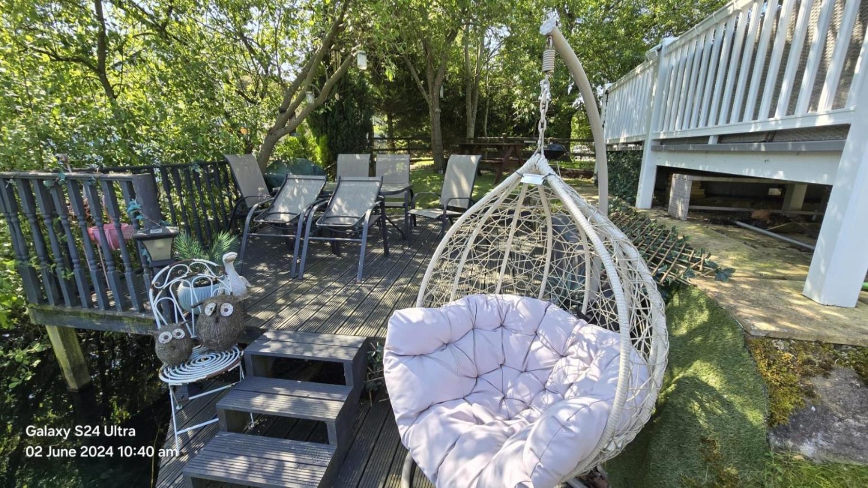 Luxury Lakeside Caravan With Hottub And Private Fishing Peg, Tattershall Lakes Kültér fotó